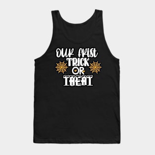 Our first trick or treat Tank Top